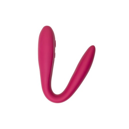 Multifunctional vibrator L’Eroina Caberna, 20 cm, silicone, burgundy color-19
