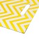 Gift, metallized package, Zig-zag gold 17x25 cm, 20 microns 10 pcs set