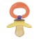 Nipple - Latex orthodontic dummy, from 0 months., Mix color, set 2 pcs.