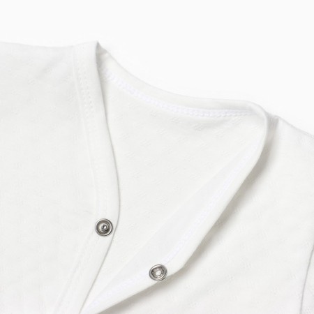 Body with a short sleeve is milk, openwork, height 62 cm-1