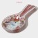 Glass stand under a spoonful of the shade "Flower bunny", 27 × 12.5 × 2 cm