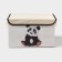 Stellyer box for storage with a “baby panda” lid, 38 × 25 × 24 cm