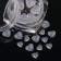 Decorative elements for the decor "your heart", voluminous, translucent color