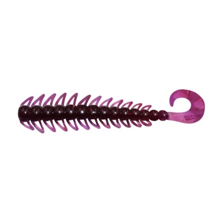 Twister Yaman Pro Ruff, 10.2 cm, color #08-Violet, packaging 5 pcs.