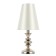 Evoluce bedside lamp. SL1137.104.01. Rionfo. 1x40 W, E14, 21x21x45.8 cm, Nickel color