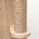 Complex for cats with a claw, with a house, 58 x 54 x 87cm, chipboard, sonoma color