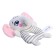 Developing rattle "elephant", color gray color