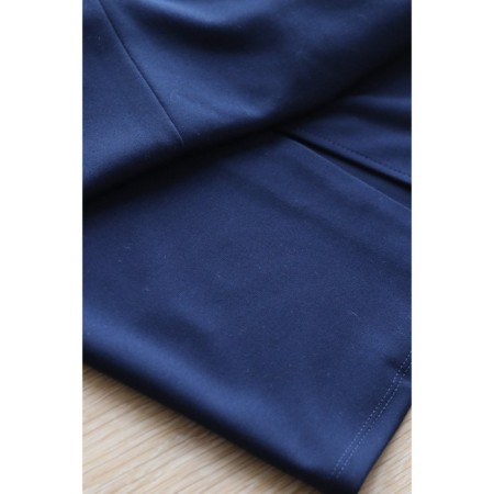 Female skirt, size 44, blue color-1