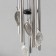Wind music metal, tree "Listopad" 5 tubes 60x9x9 cm