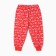 Pajamas for a boy, red color, height 98 cm