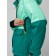 Ski suit, size 44, turquoise color