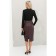 Female skirt, size 56, red color