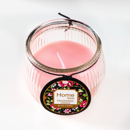 Aromatic candle in glass 7x5.5cm-1