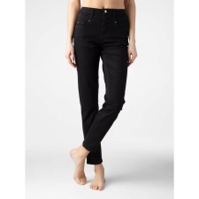 Джинсы женские Conte Elegant Mom Slim, размер XL, цвет deep black