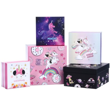 Set of boxes 5 in 1 "Unicorn", Minnie Mouse-10