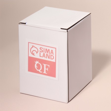 Organizer for storage, with a lid, D - 7 × 10.5 cm, in the box, translucent/black color-6
