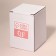 Organizer for storage, with a lid, D - 7 × 10.5 cm, in the box, translucent/black color