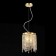 Crystal chandelier Gerhort G22044/2GD+CL, 2x40W, E14, 93x20x20 cm, gold color