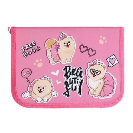 Penal 1 section, 130 x 190 x 30 mm, textile, PCT 04-20 Fashionable dogs "70617-1
