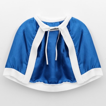 Carnival set "Snow Maiden" Kokoshnik, cape length 40 cm-3