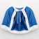Carnival set "Snow Maiden" Kokoshnik, cape length 40 cm