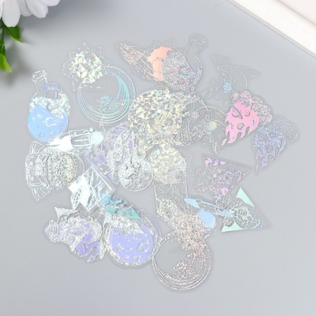 Set of stickers "immense cosmos" 45 pcs mix 8x13 cm-1