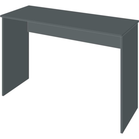 Written table, 1200x500x790, graphite-1