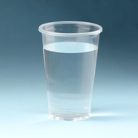 One -time glass "Transparent", 300 ml-4