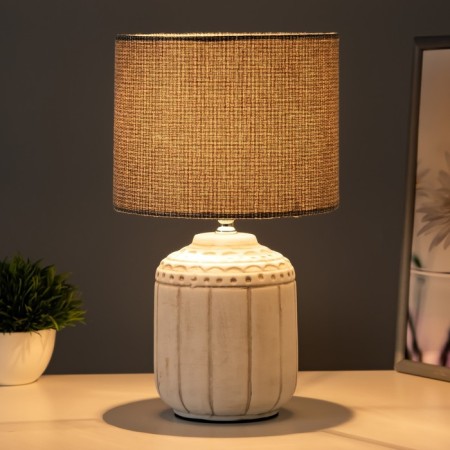 E14 40W Belo-brown table lamp "ASNI" 19x19x32 cm Risalux-1