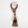 Curtains “Three Crystal” curtains, 50 ± 1 cm, brown-beige color