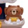 Bath watering can on suction cup "Bear"