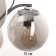 ARISA chandelier 5he27 40W black-silver 60x60x40 cm