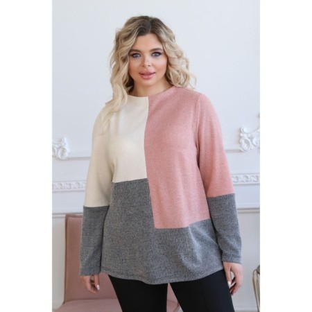 Female jumper, size 52, beige color-5