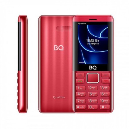 Cell phone BQ M-2453 Quatro Red-1