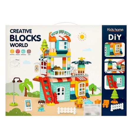 Constructor "Country House", 2 assembly options, 176 parts-6