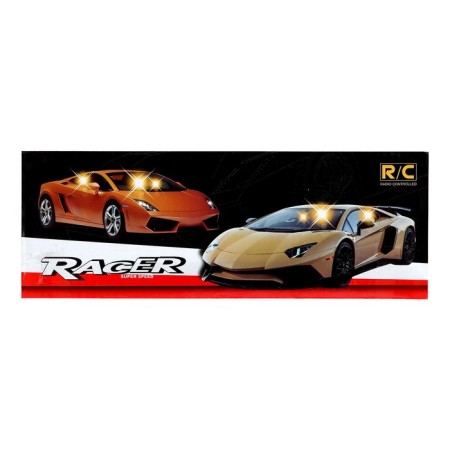 Radio -controlled car "coup", 1:24, works from batteries, mix-8