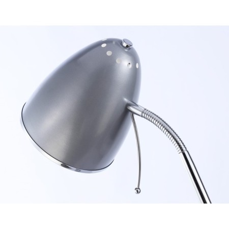 Floor lamp with a switch on the wire Ambrella Light, Floor, TR97685, E27, Silver Color-5