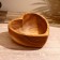 Saladnik "Heart" 20x20x9 cm, tick tree