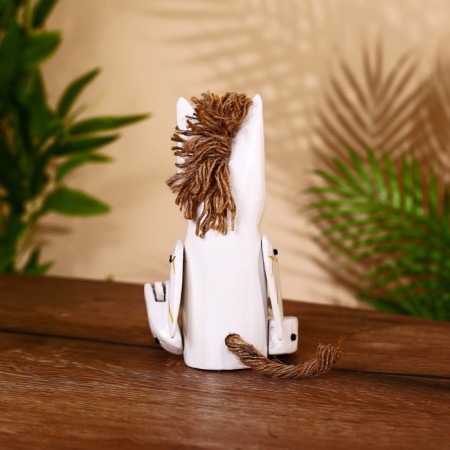 Souvenir "Unicorn" hanging paws, wood 25 cm-2