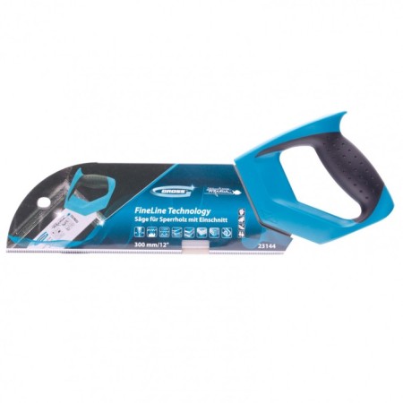Saw Gross Piranha 23144, 300 mm, 11-12 tpi, bunny tooth 3D, two-component handle-3
