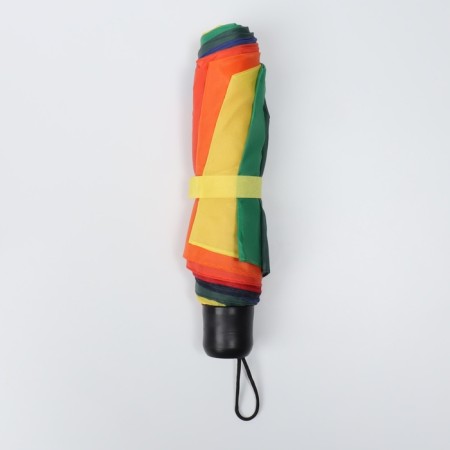 Mechanical “Rainbow” umbrella, 3 additions, 8 spokes, r = 48 cm, multi -colored-10
