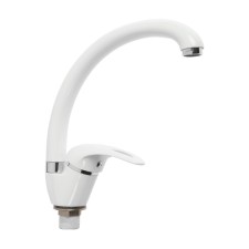 Accoona A4040G kitchen mixer, single -leaf, with nut, white