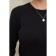 Female jumper, size l, black color 62008