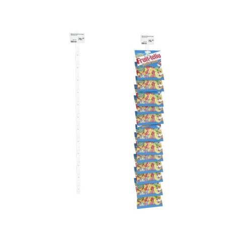 Streep tape with suspension l = 78 12 hooks-zhimov, white color-5