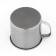 Magic mug "Maili", 800 ml, d = 11 cm, chrome color