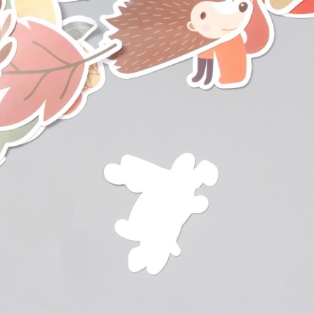 Stickers for creativity "Autumn Forest" set of 50 pcs 4x8 cm-2