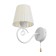 Sconces "Vilora" 1x40W E14 white 22x15x25 cm.