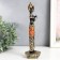Polystone souvenir "Buddha in elegant Lunga" MIX 6.5x6.5x25 cm