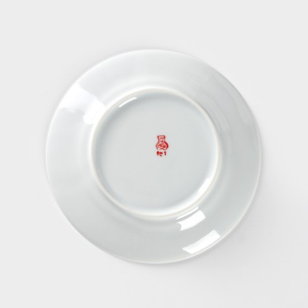 Porcelain plate "Chamomile", D = 17 cm, white-2