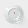 Porcelain plate "Chamomile", D = 17 cm, white